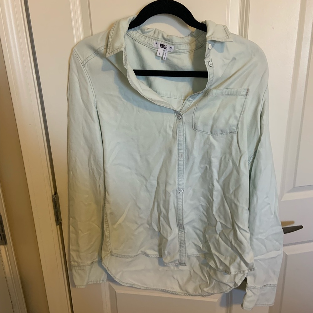 Paige Chambray Shirt Small